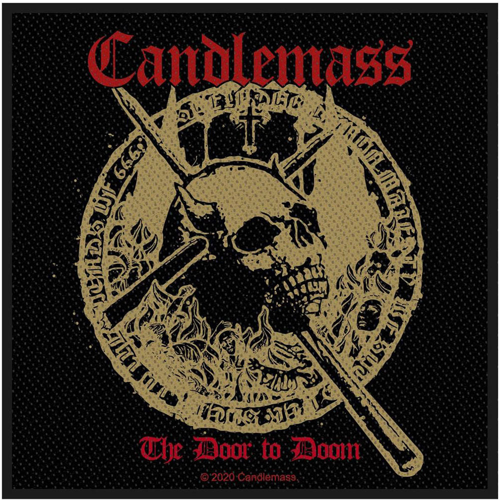 Candlemass Standard Patch: The Door to Doom