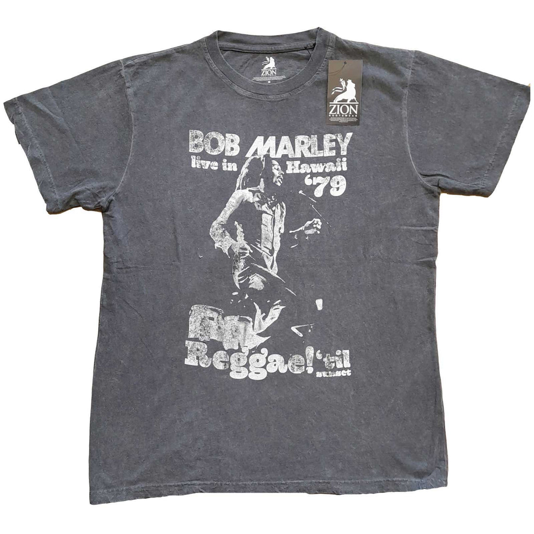 Bob Marley Unisex T-Shirt: Hawaii (Wash Collection)
