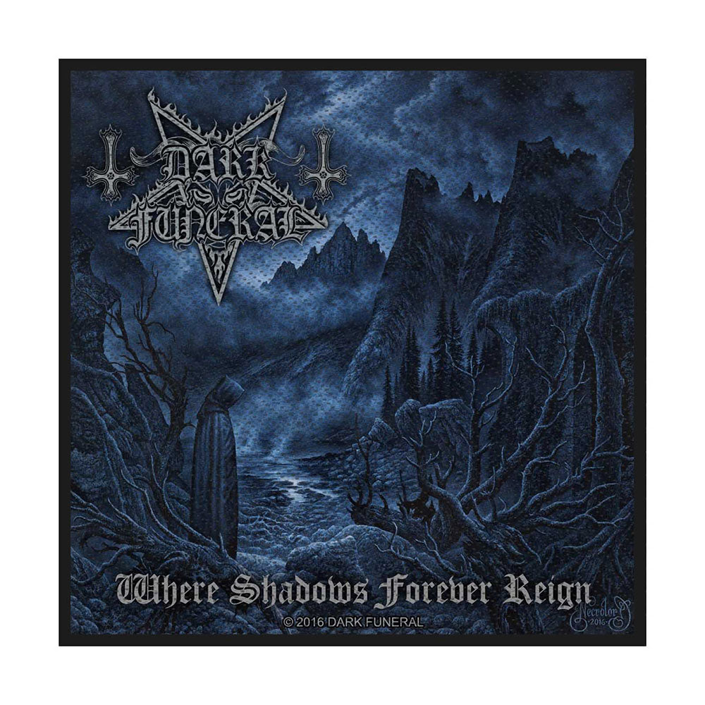 Dark Funeral Standard Patch: Where Shadows Forever Reign (Loose)