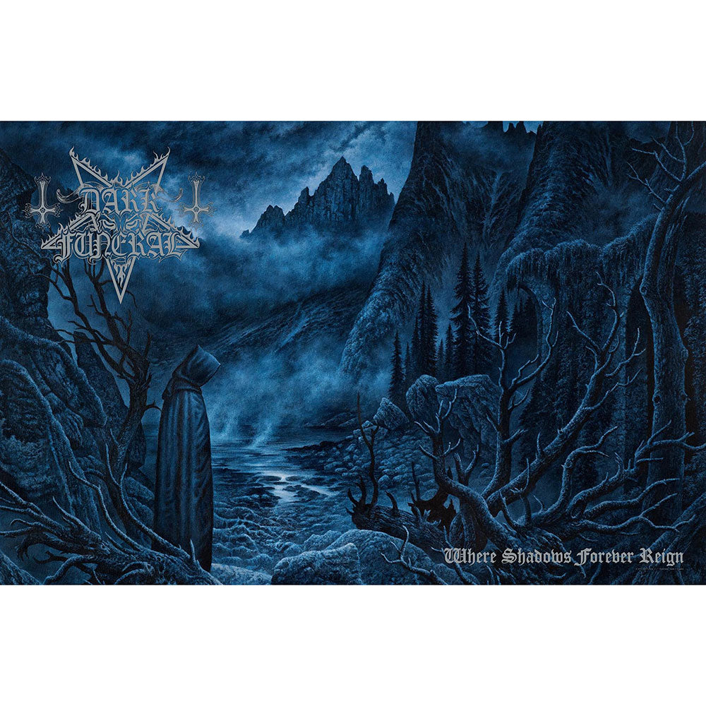 Dark Funeral Textile Poster: Where Shadows Forever Reign