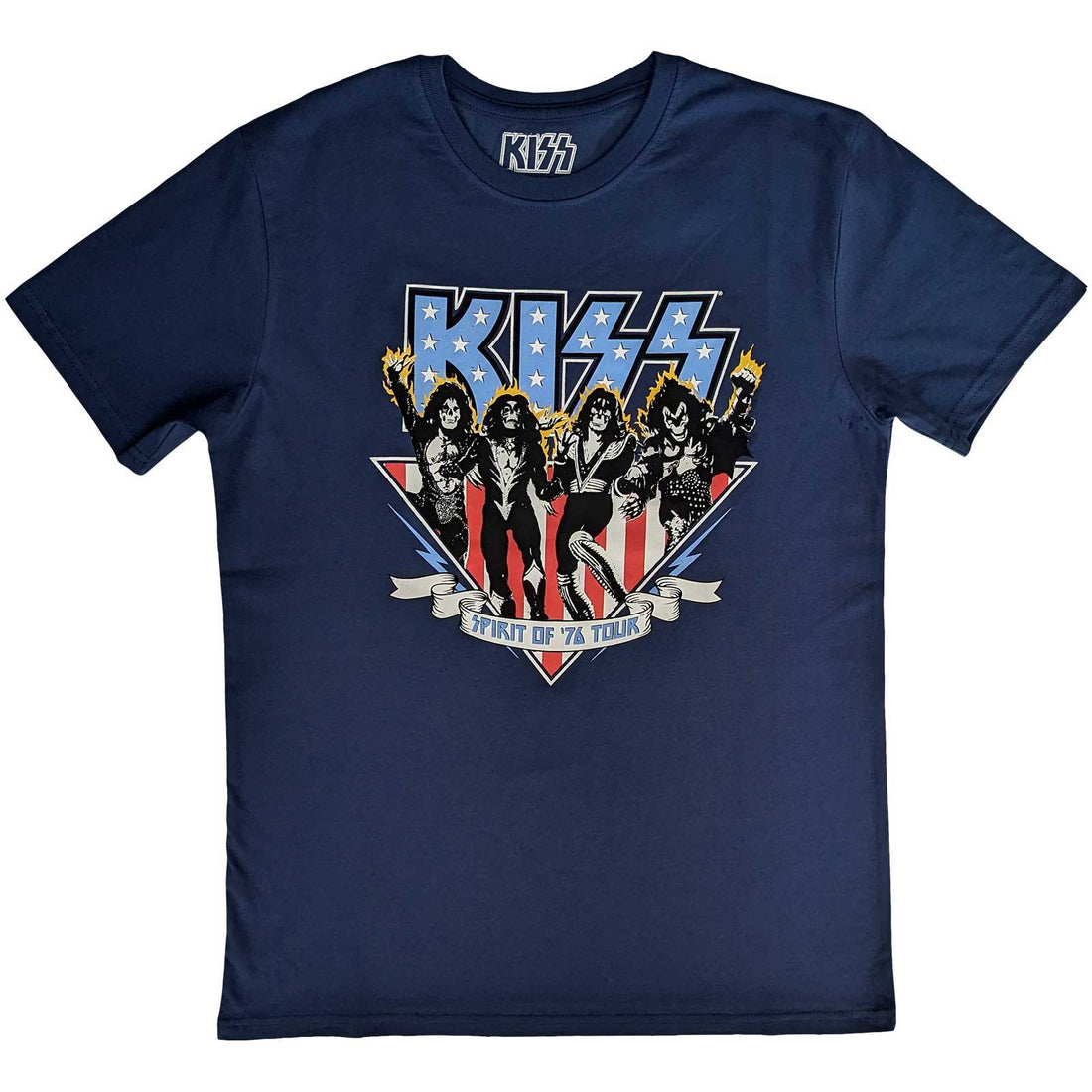 KISS Unisex T-Shirt: Americana (Back Print)
