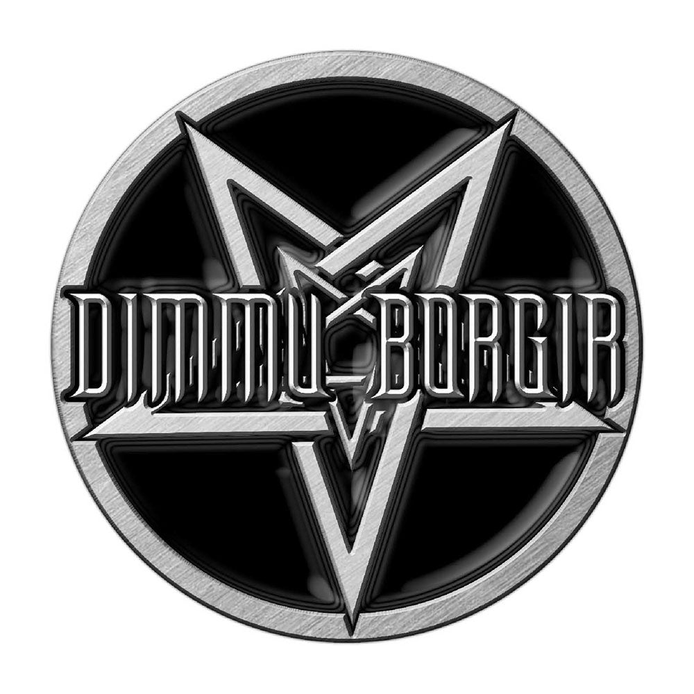Dimmu Borgir Pin Badge: Pentagram