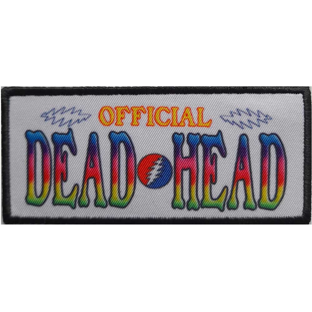 Grateful Dead Standard Patch: Official Dead Head