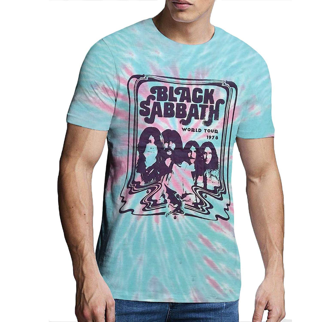 Black Sabbath Unisex T-Shirt: World Tour '78 (Wash Collection)