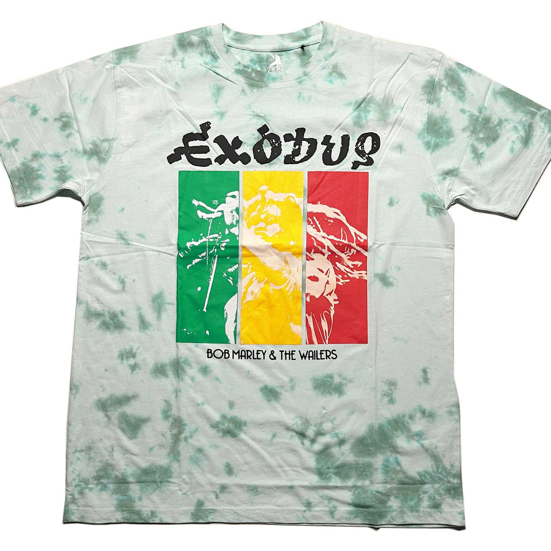 Bob Marley Unisex T-Shirt: Rasta Colours (Wash Collection)