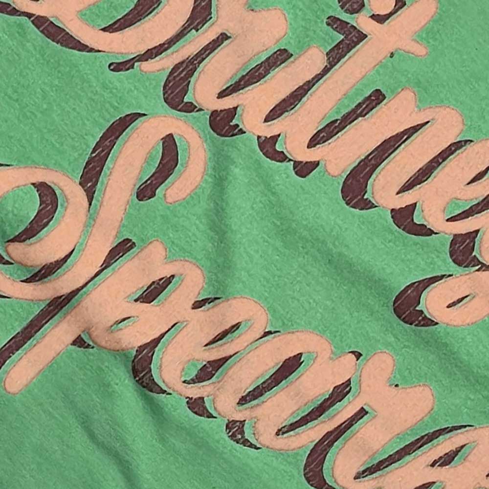 Britney Spears Unisex Ringer T-Shirt: Retro Text