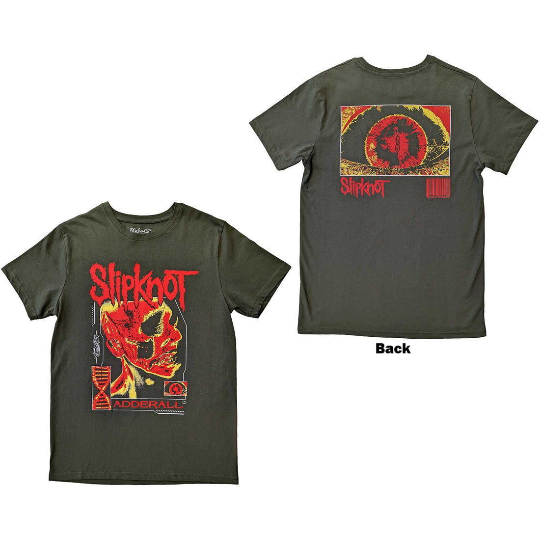 Slipknot Unisex T-Shirt: Zombie (Back Print)