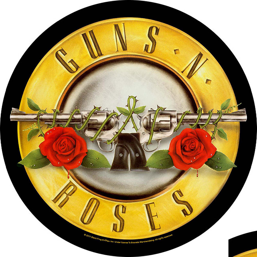 Guns N' Roses Back Patch: Bullet Logo