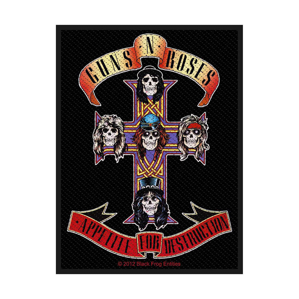 Guns N' Roses Standard Patch: Appetite