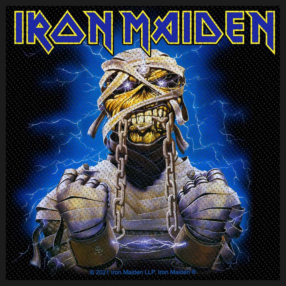 Iron Maiden Standard Patch: Powerslave Eddie