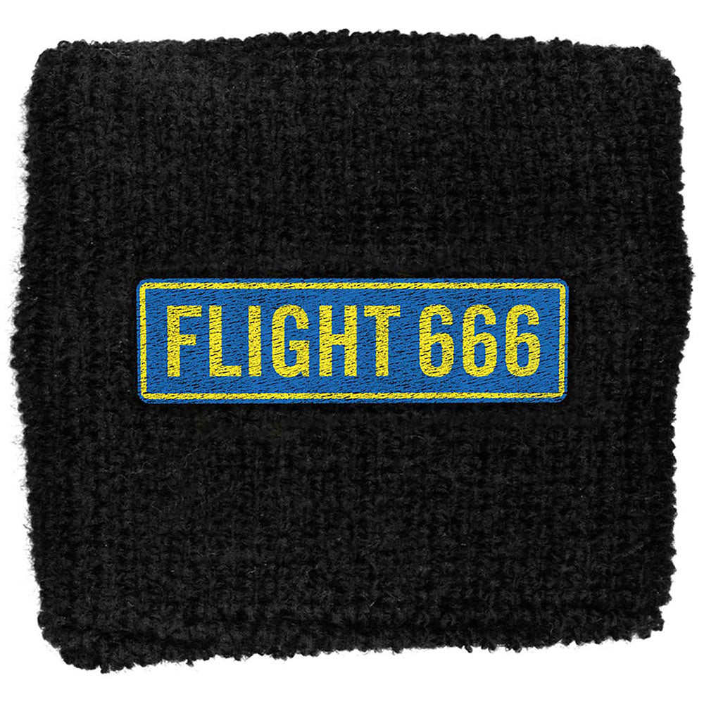 Iron Maiden Sweatband: Flight 666