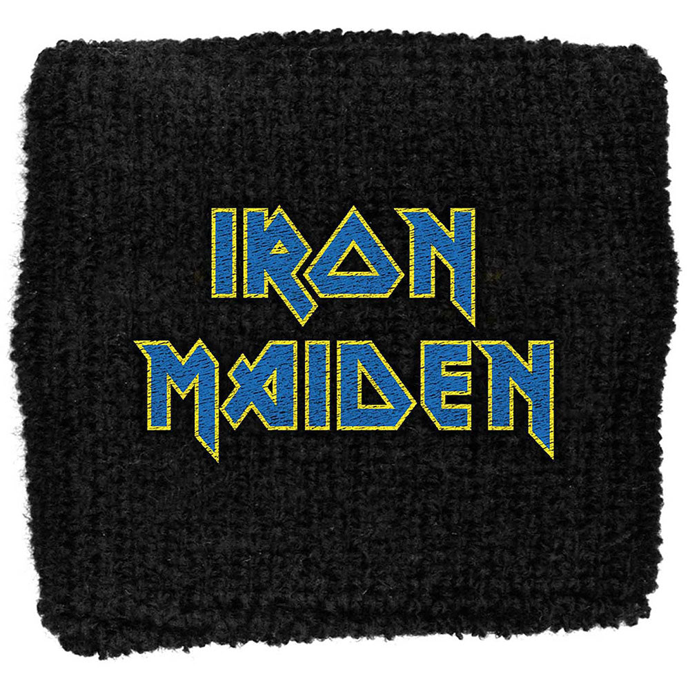 Iron Maiden Sweatband: Logo Flight 666