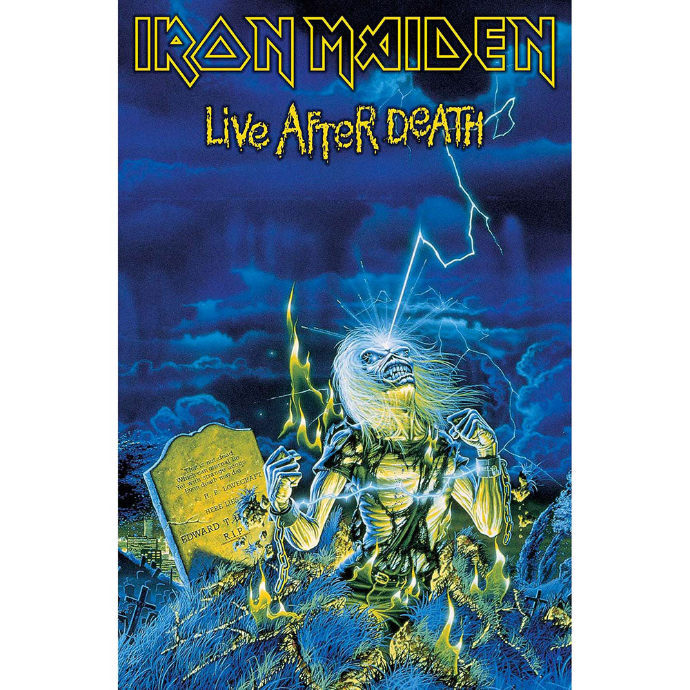 Iron Maiden Textile Poster: Live After Death