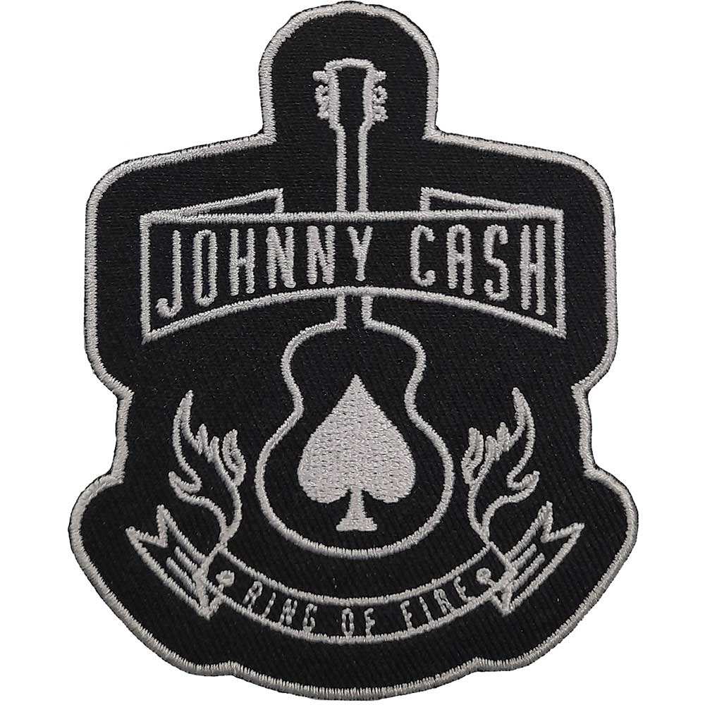 Johnny Cash Standard Patch: Guitar