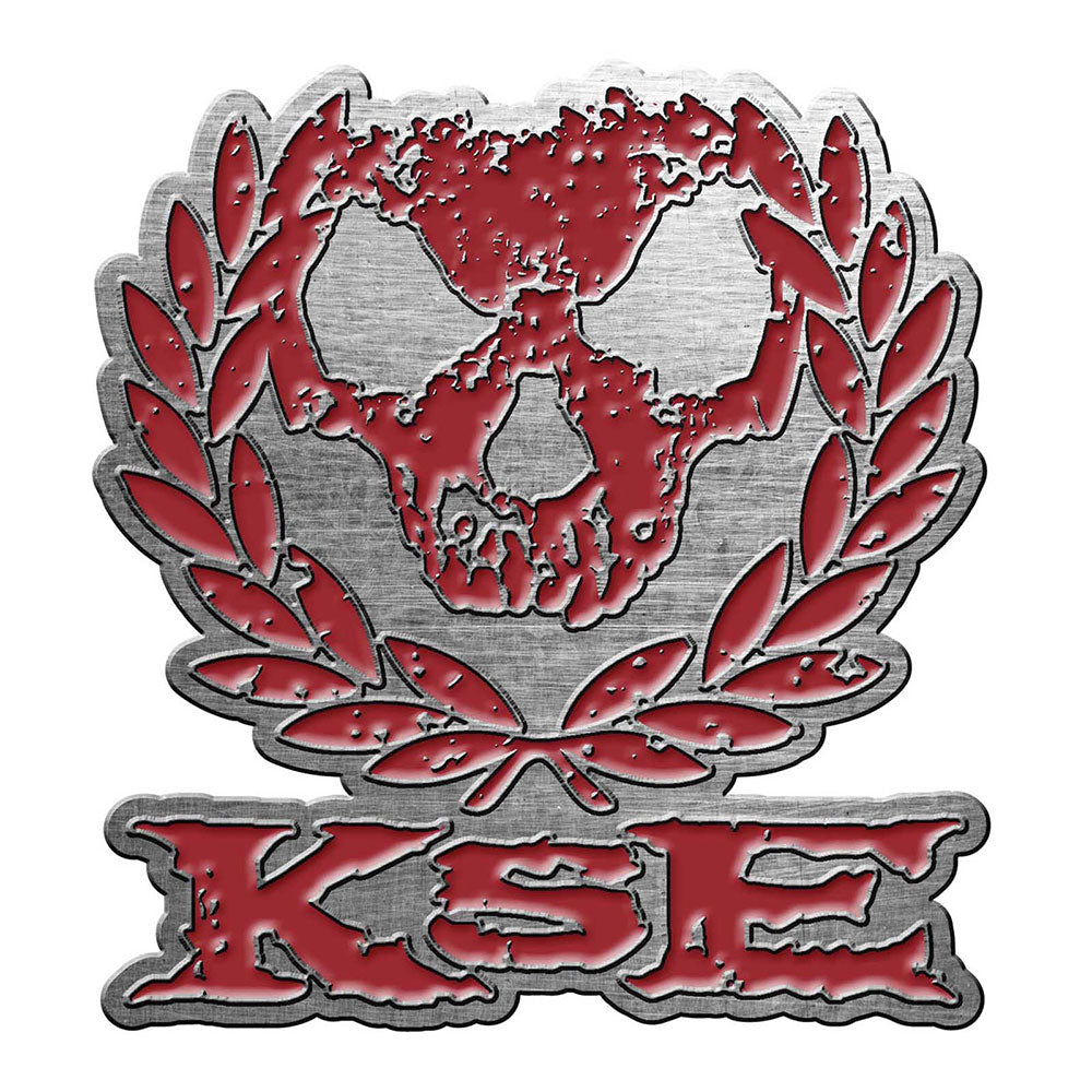 Killswitch Engage Pin Badge: Skull Wreath