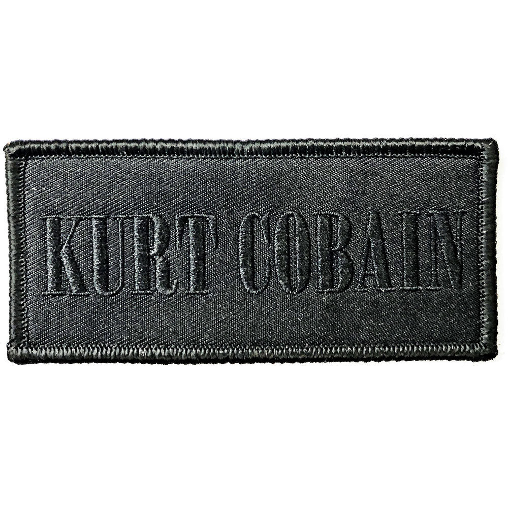 Kurt Cobain Standard Patch: Logo