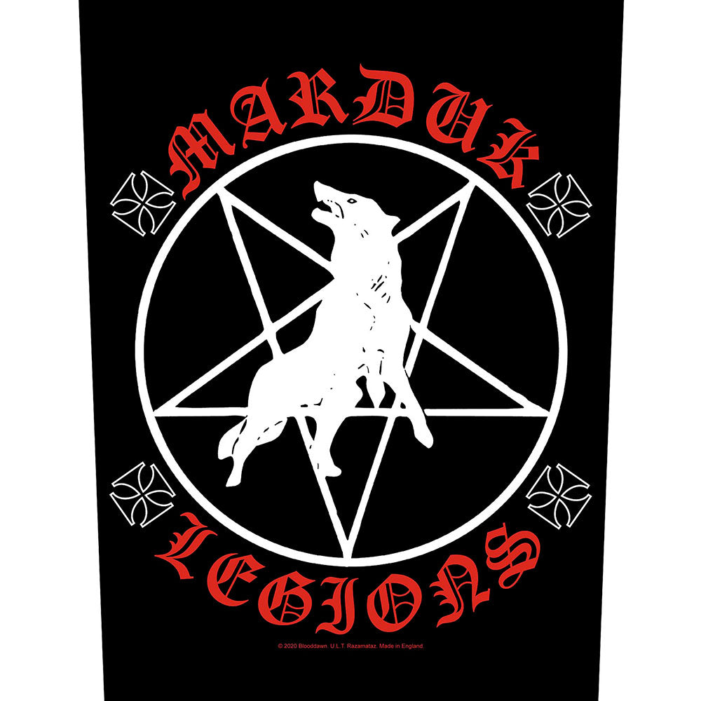 Marduk Back Patch: Marduk Legions (Loose)