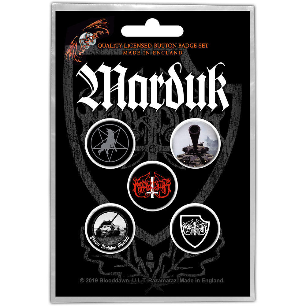 Marduk Button Badge Pack: Panzer Division