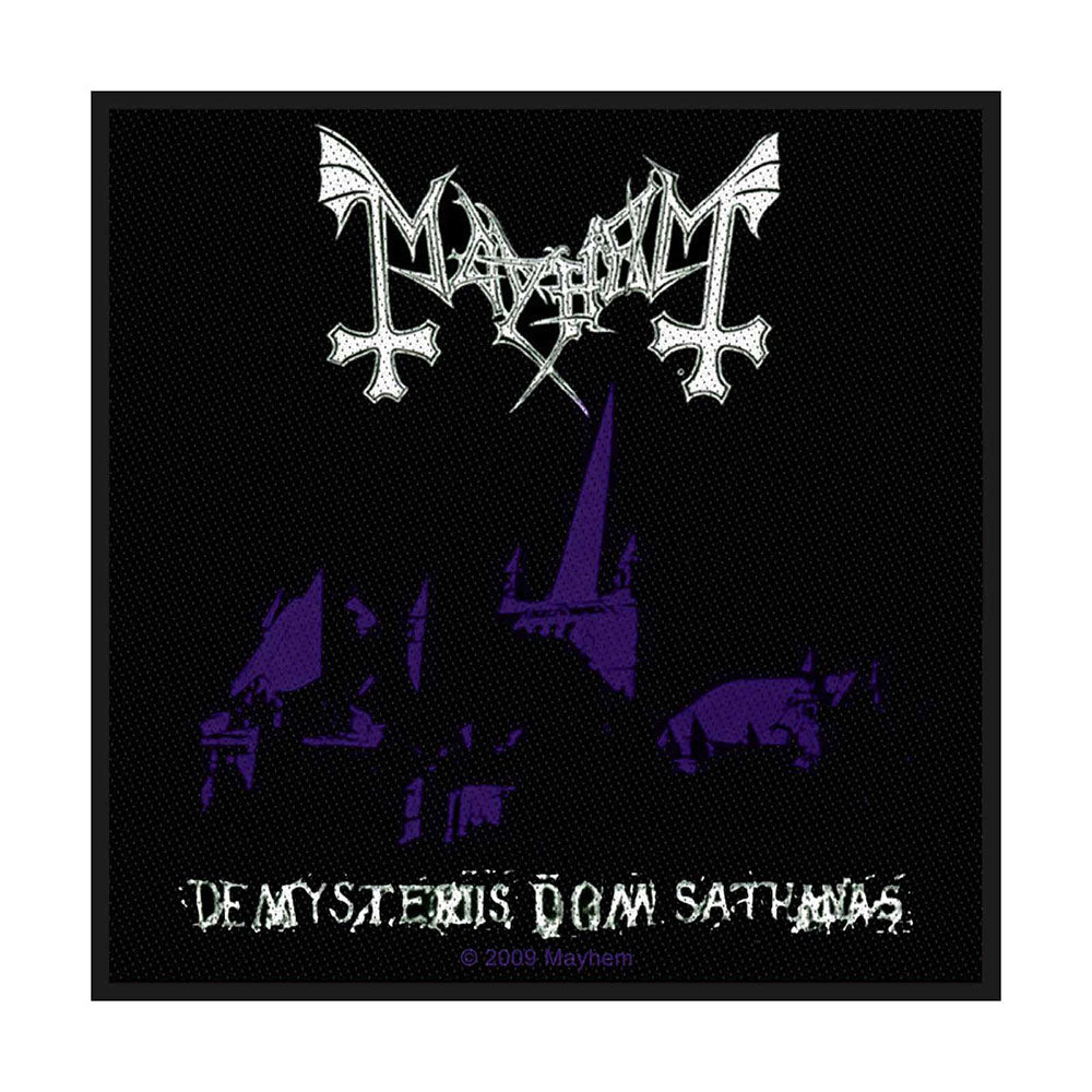 Mayhem Standard Patch: De Mysteriis Dom Sathanas (Loose)
