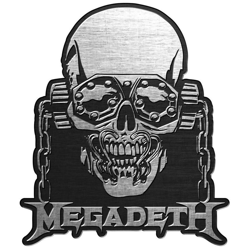 Megadeth Pin Badge: Vic Rattlehead
