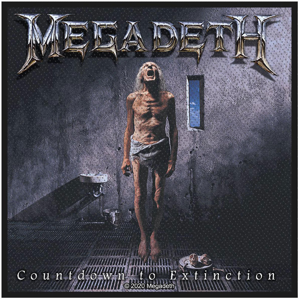 Megadeth Standard Patch: Countdown To Extinction
