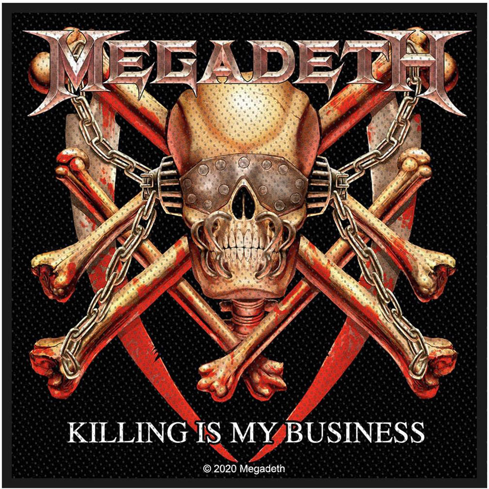Megadeth Standard Patch: Killing Is My Business