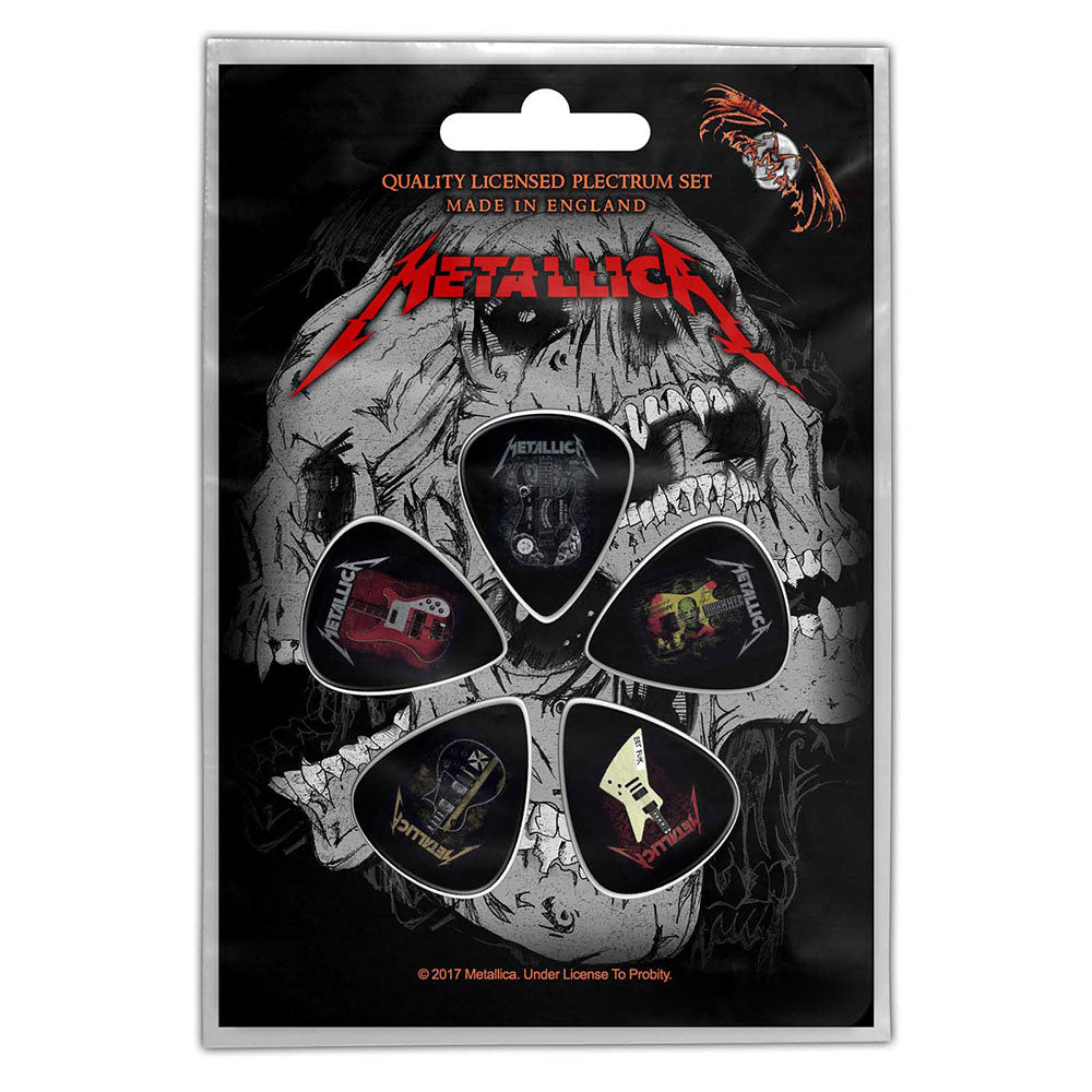 Metallica Plectrum Pack: Guitars