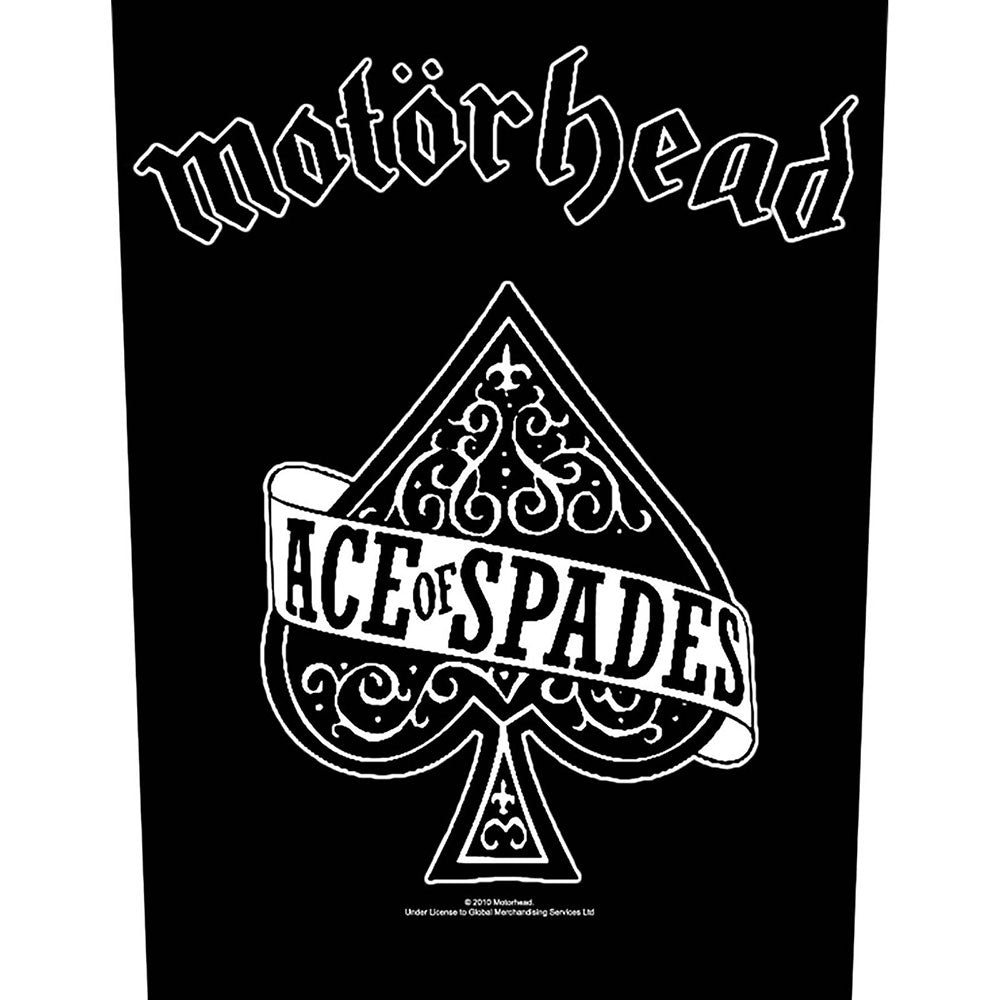 Motorhead Back Patch: Ace of Spaces