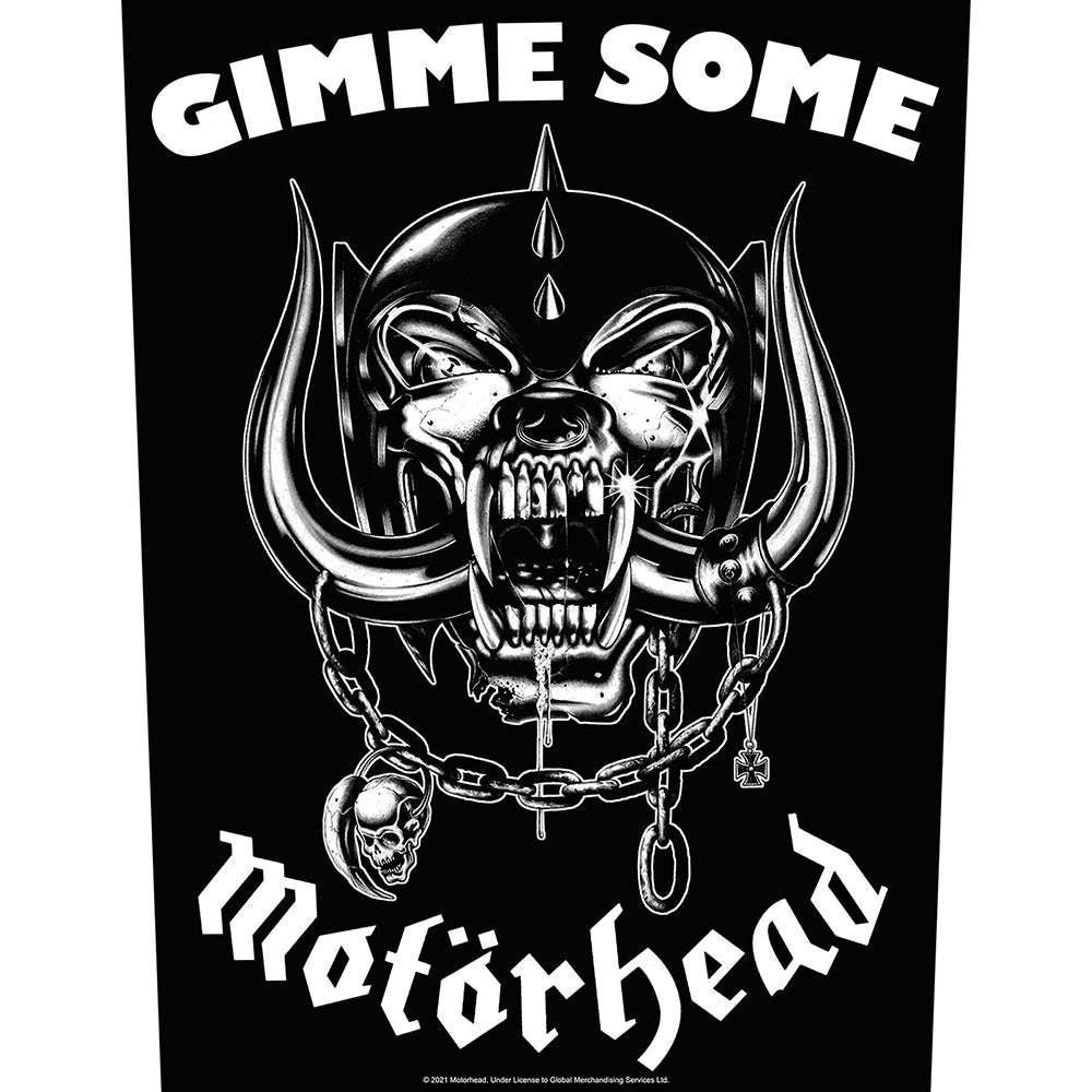 Motorhead Back Patch: Gimme Some