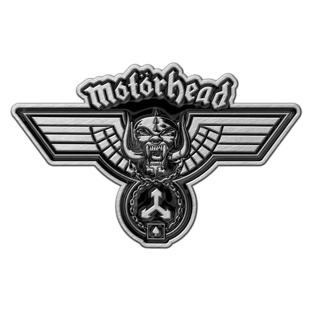 Motorhead Pin Badge: Hammered