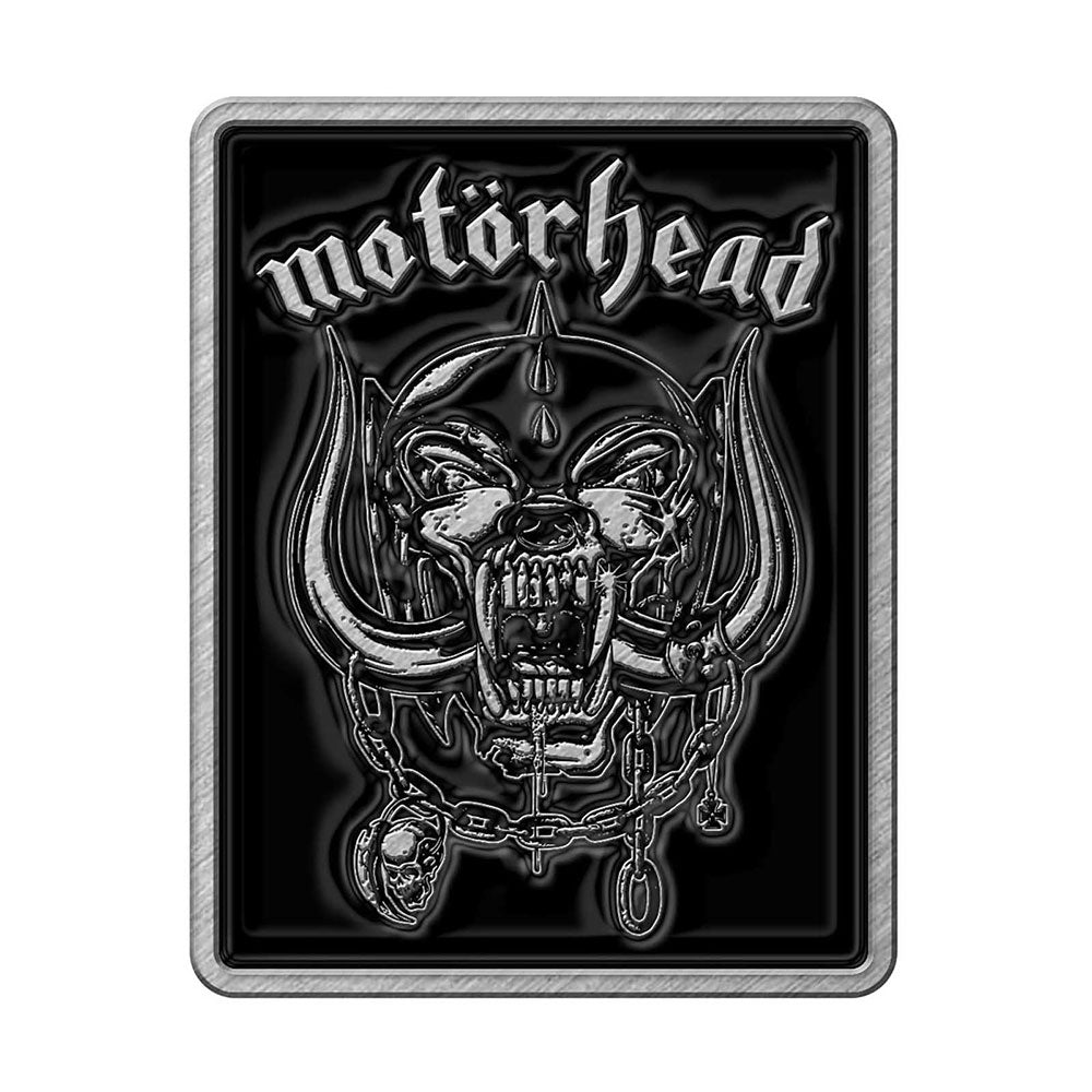 Motorhead Pin Badge: Logo & War Pig