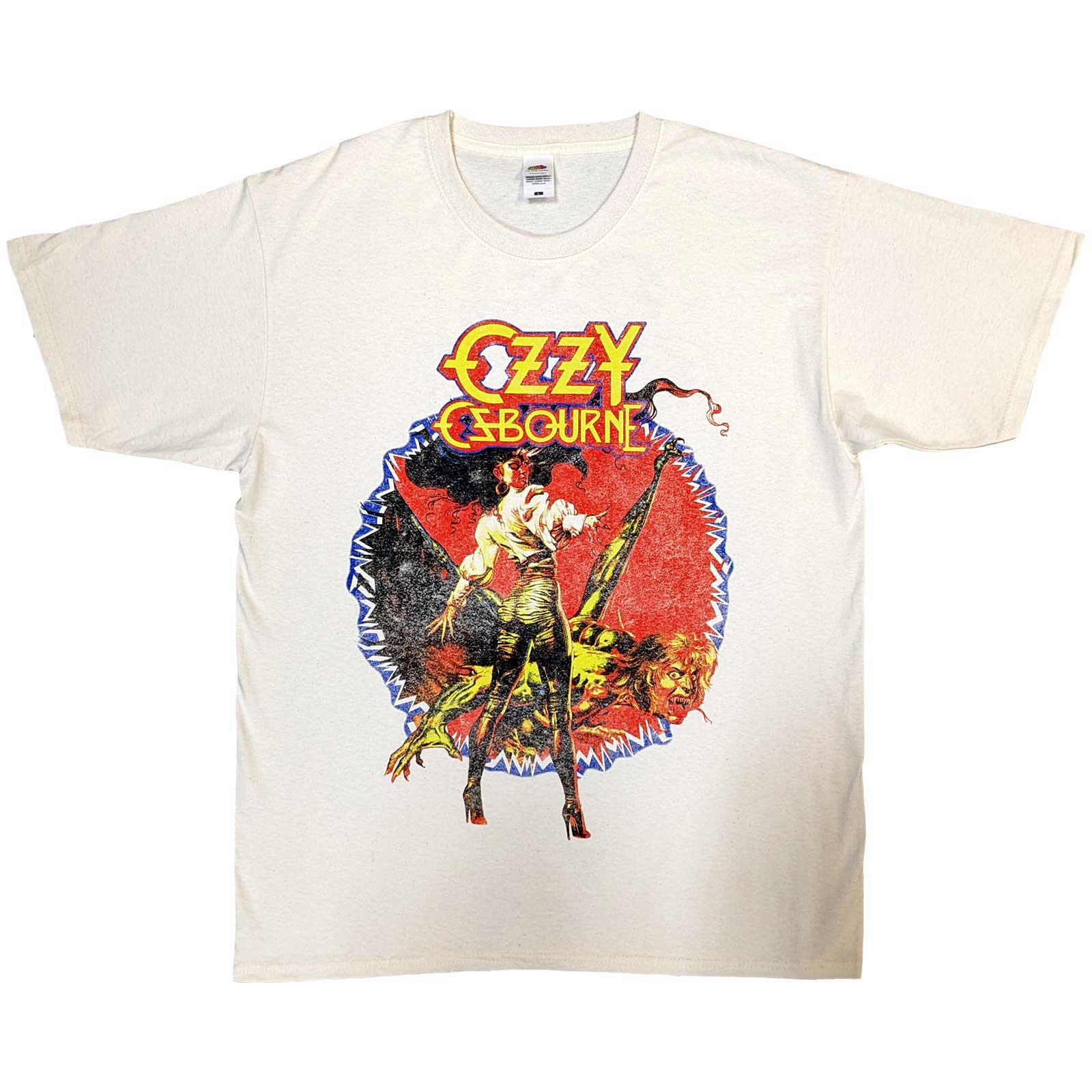 Ozzy Osbourne Unisex T-Shirt: The Ultimate Sin Tour '86 (Back