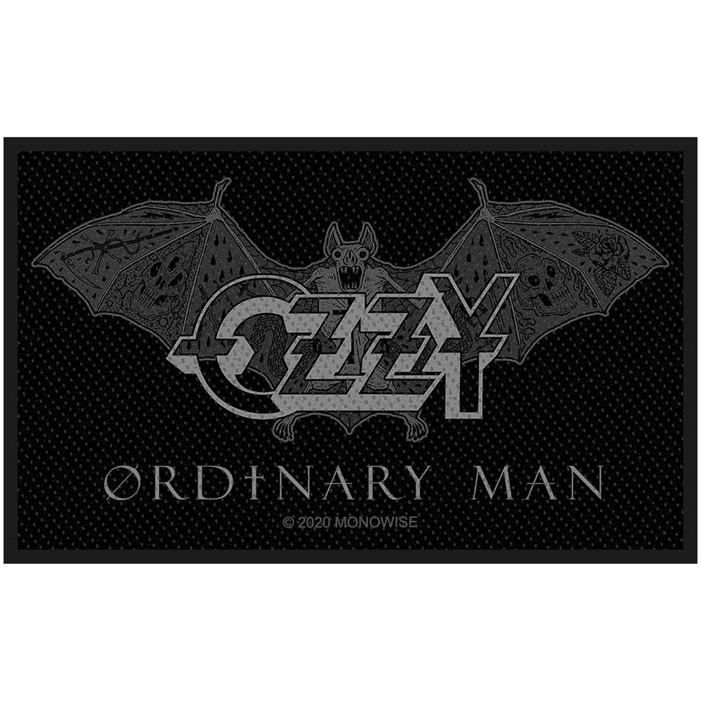 Ozzy Osbourne Standard Patch: Ordinary Man