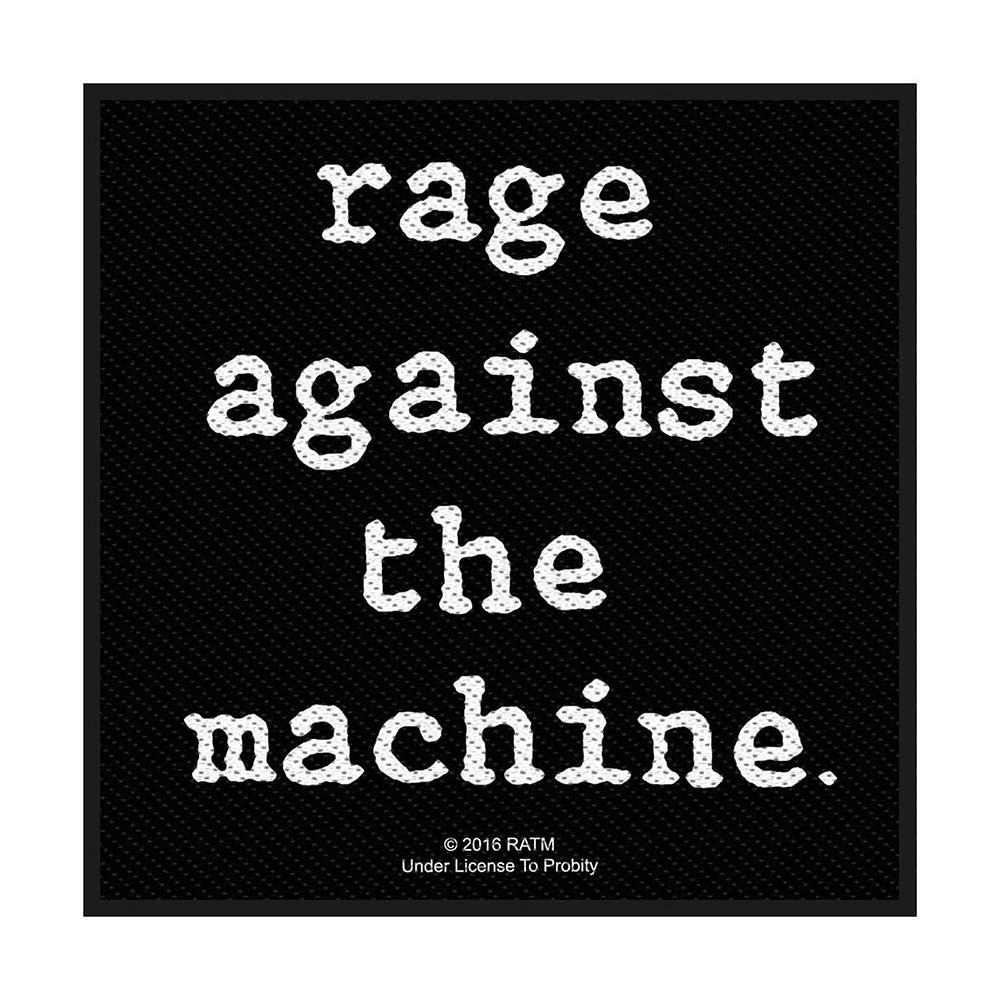 Rage Against The Machine Standard Patch: Logo (Loose)