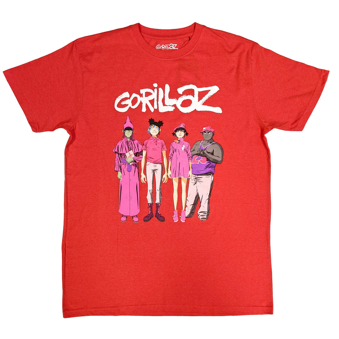 Gorillaz Unisex T-Shirt: Cracker Island Standing Group