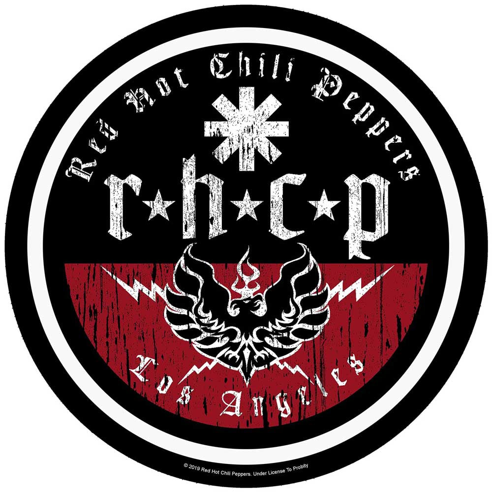 Red Hot Chili Peppers Back Patch: L.A. Biker