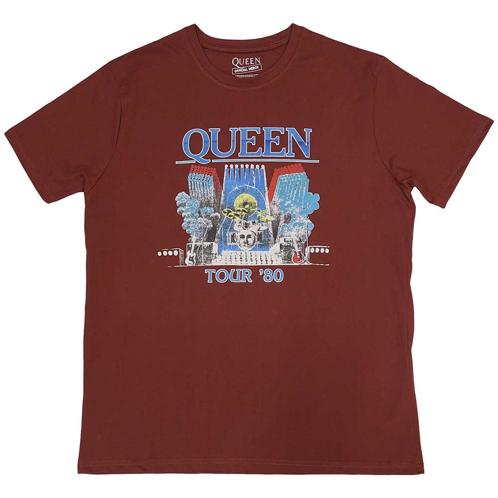 Queen Unisex T-Shirt: Tour '80
