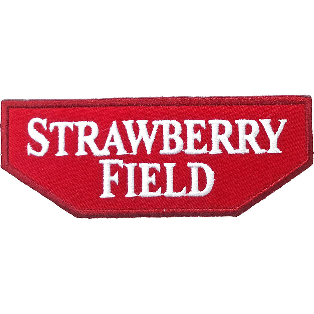 Road Sign Standard Patch: Strawberry Field