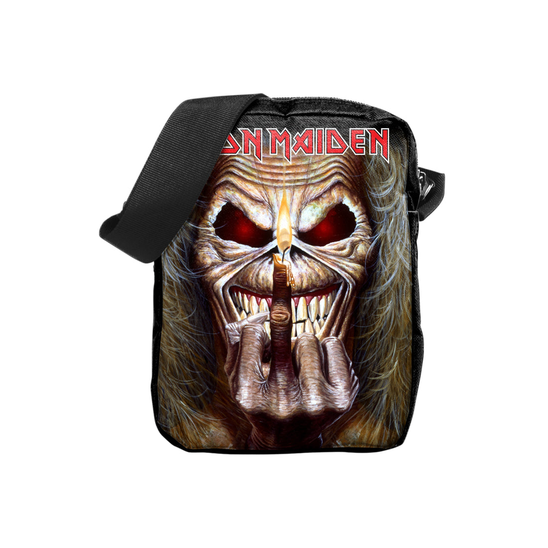 Rocksax Iron Maiden Crossbody Bag - Middle Finger