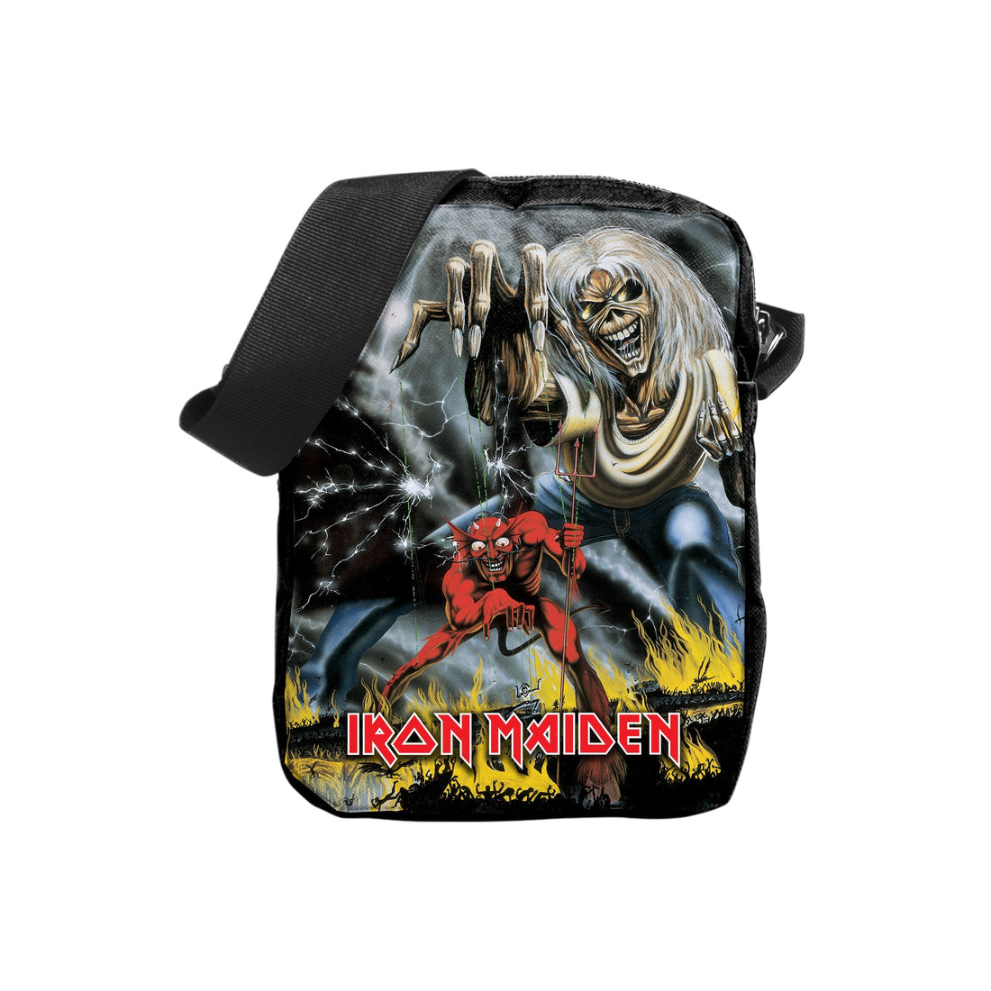 Rocksax Iron Maiden Crossbody Bag - Number Of The Beast