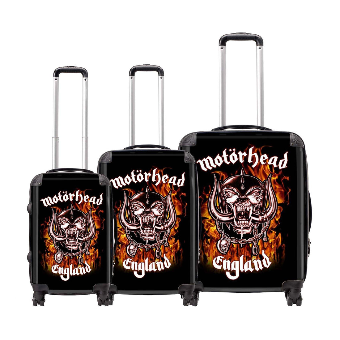 Rocksax Motorhead  Travel Bag Luggage - England Fire