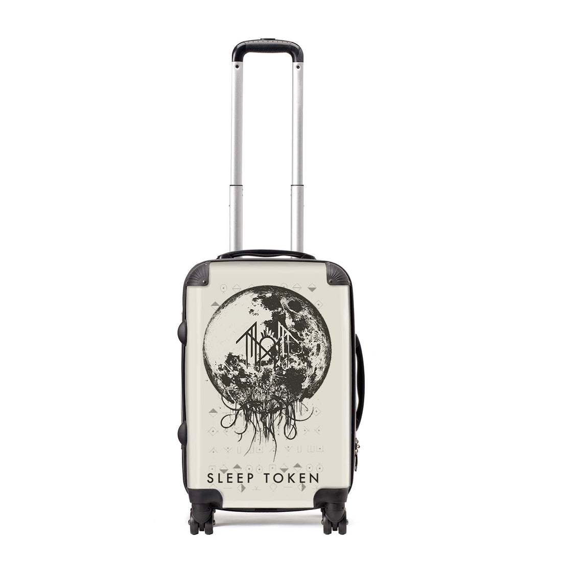 Rocksax Sleep Token  Travel Bag Luggage - The Summoning White