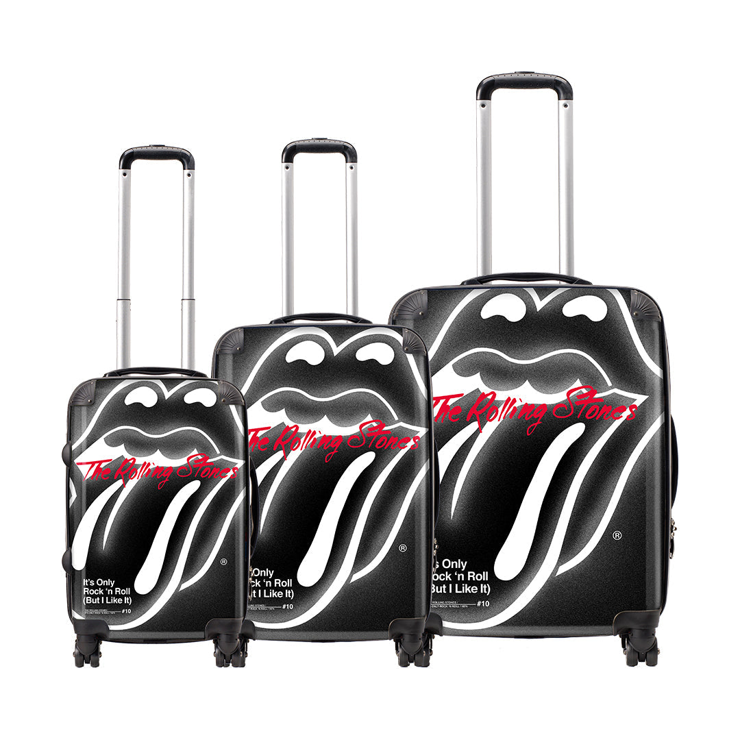 Rocksax The Rolling Stones Luggage - Only Rock & Roll – House of Merch