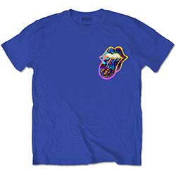 The Rolling Stones Unisex T-Shirt: Sixty Gradient Text (Back Print)