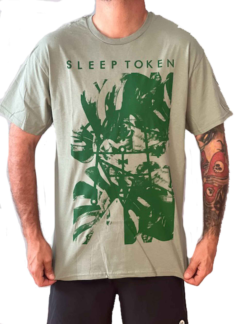 Sleep Token Vore Text Männer Sweatshirt Schwarz XL Produktbild-Vorschau 2