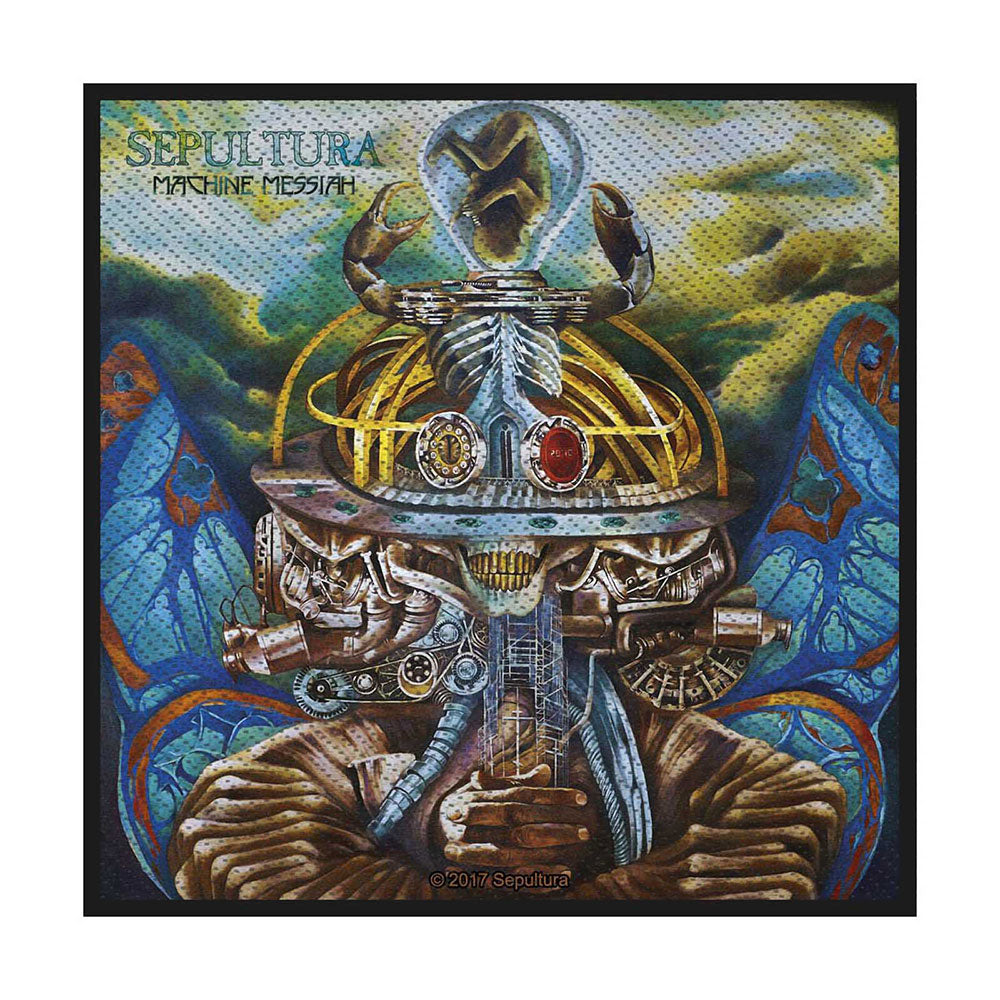 Sepultura Standard Patch: Machine Messiah (Loose)
