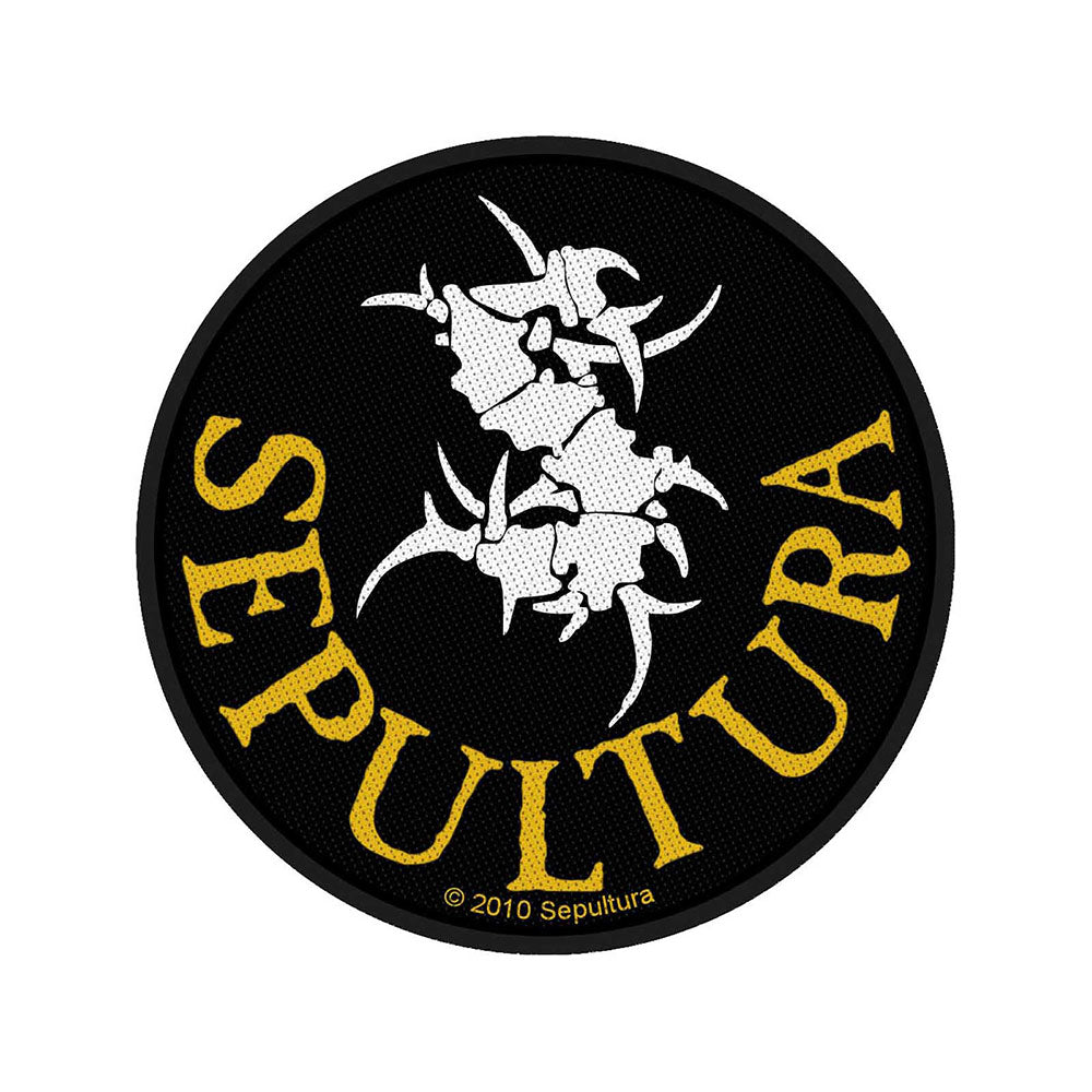 Sepultura Standard Patch: Sepultura Circular Logo (Loose)