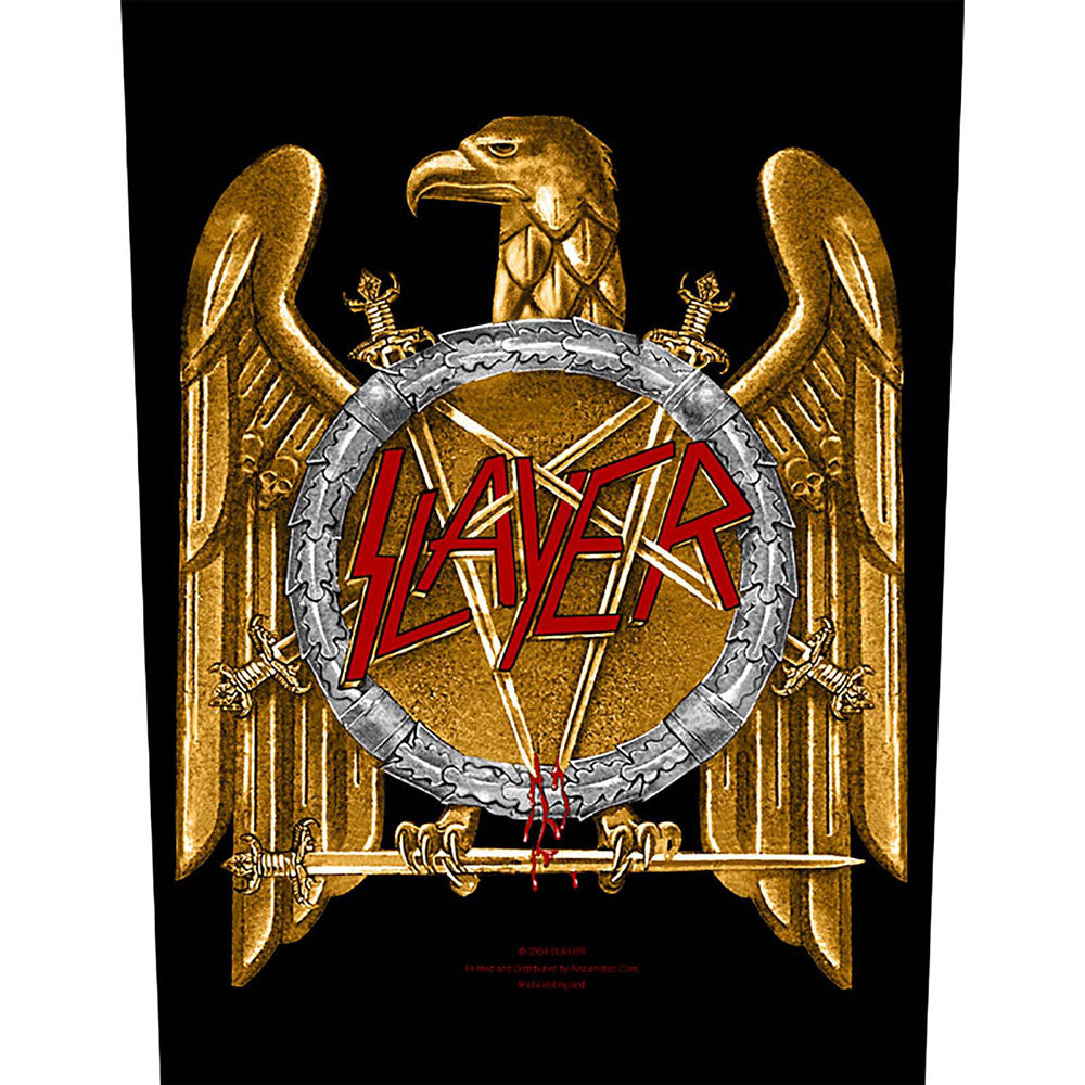 Slayer Back Patch: Golden Eagle