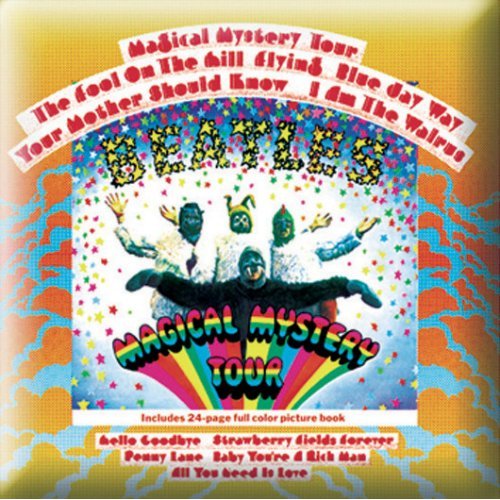 The Beatles Pin Badge: Magical Mystery Tour