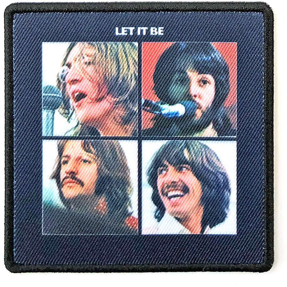 The Beatles Standard Patch: Let It Be Album Cover (Loose)